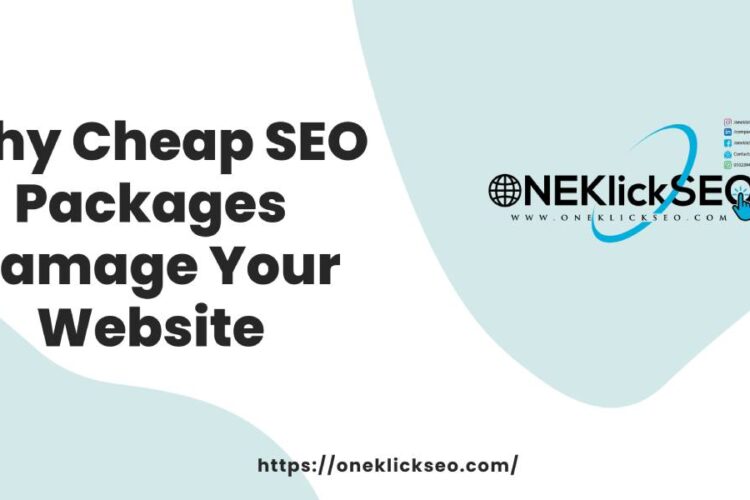 Why Cheap SEO Packages Damage Your Website