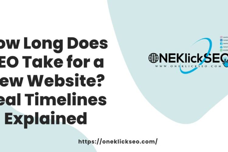 One Klick SEO - Why SEO Takes time